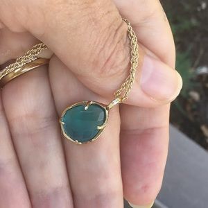 Kendra Scott London Blu Pendant 20 in chain